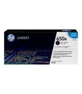 HP Cartridge No 650A HP650A HP 650A Black Schwarz (CE270A)