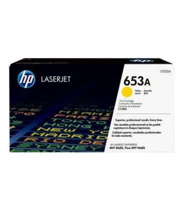 HP Cartridge No 653A HP653A HP 653A Yellow Gelb (CF322A)