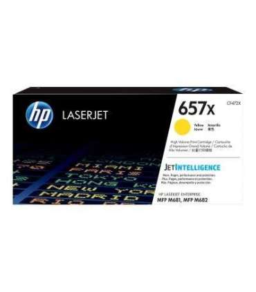HP Cartridge No 657X HP657X HP 657X Yellow Gelb (CF472X)