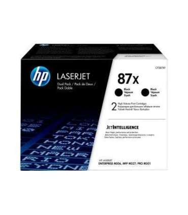 HP Cartridge No 87X HP87X HP 87X Black Schwarz (CF287XD)