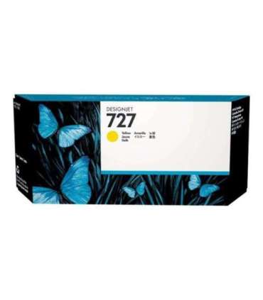 HP Ink No 727 HP727 HP 727 Yellow Gelb (F9J78A)