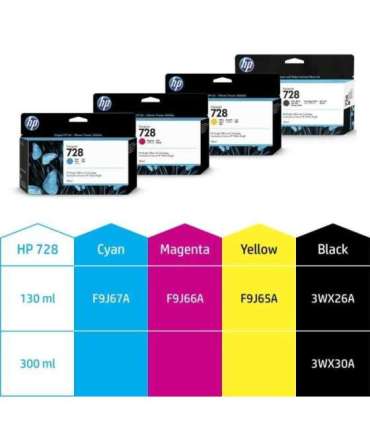 HP Ink No 728 HP728 HP 728 magenta (F9J66A)
