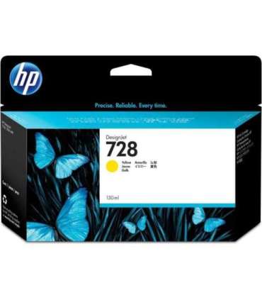 HP Ink No 728 HP728 HP 728 Yellow Gelb (F9J65A)