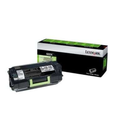 Lexmark Cartridge 522X Black Schwarz (52D2X00)