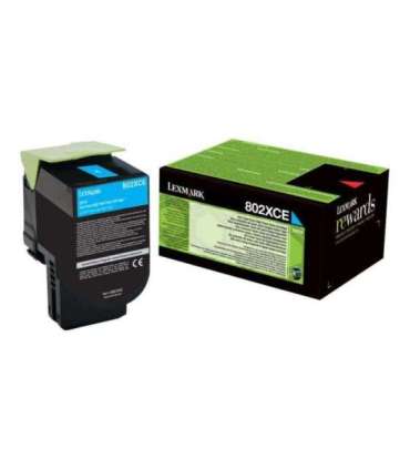 Lexmark Cartridge 802XCE Cyan (80C2XCE)