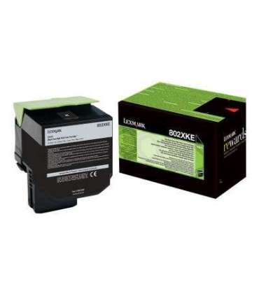 Lexmark Cartridge 802XKE Black Schwarz (80C2XKE)