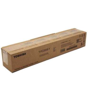 Toshiba Toner T-FC200E TFC200E Yellow Gelb (6AJ00000131)(6AJ00000262)(6B000001090)