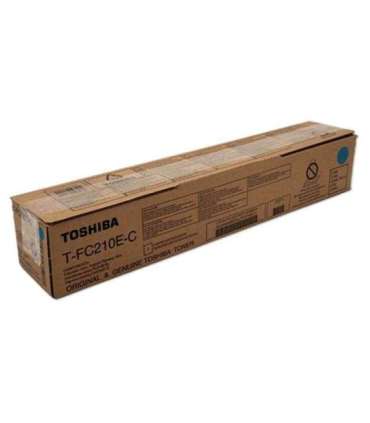 Toshiba Toner T-FC210EC TFC210EC Cyan (6AJ00000159) (6AJ00000268)