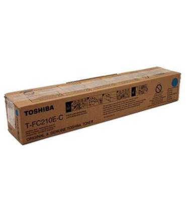 Toshiba Toner T-FC210EC TFC210EC Cyan (6AJ00000159) (6AJ00000268)