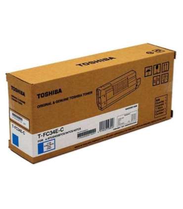 Toshiba Toner T-FC34EC TFC34EC Cyan (6A000001782) (6A000001809)
