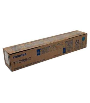 Toshiba Toner T-FC50EC TFC50EC Cyan (6AJ00000113)(6AJ00000227) (6AJ00000301)