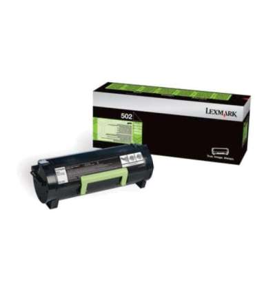 Lexmark Cartridge 502 Black Schwarz (50F2000)