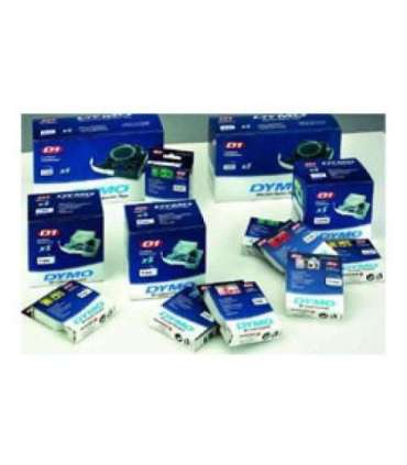 Dymo Schriftband 43613 White Black (S0720780)
