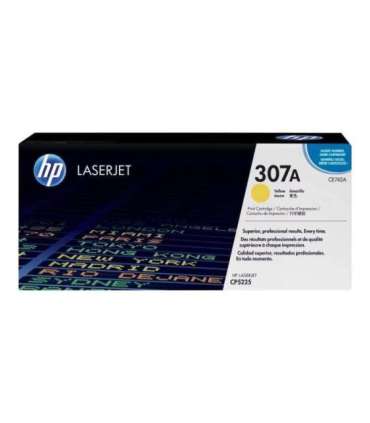 HP Cartridge No 307A HP307A HP 307A Yellow Gelb (CE742A)