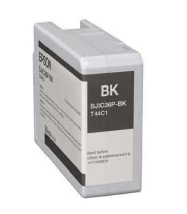 Epson Ink SJIC36P Black Schwarz (C13T44C140)