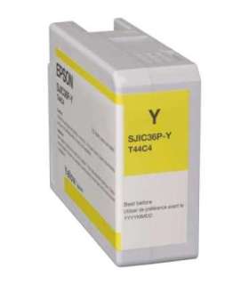Epson Ink SJIC36P Yellow Gelb (C13T44C440)