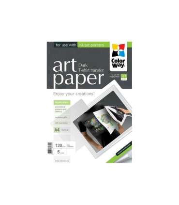 ART T-shirt transfer (dark) 120 g/m² A4 A4 Photo Paper
