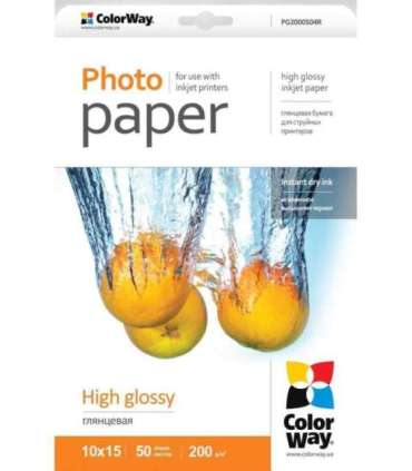 200 g/m² 10x15 High Glossy Photo Paper