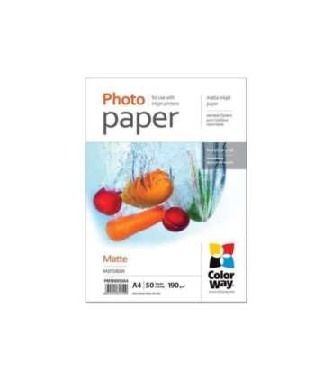 190 g/m² A4 Matte Photo Paper