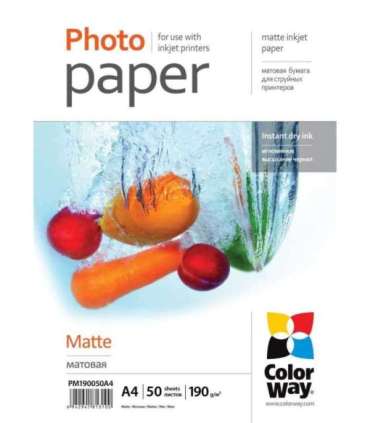 190 g/m² A4 Matte Photo Paper