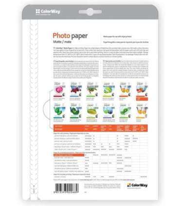 190 g/m² A4 Matte Photo Paper