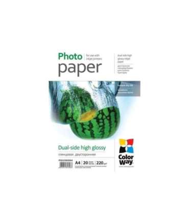 220 g/m² A4 High Glossy dual-side Photo Paper