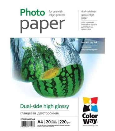 220 g/m² A4 High Glossy dual-side Photo Paper