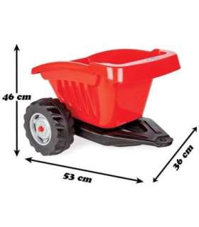 WOOPIE Przyczepka Wywrotka ACTIVE TRAILER Czerwona 35 kg