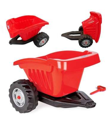 WOOPIE Przyczepka Wywrotka ACTIVE TRAILER Czerwona 35 kg