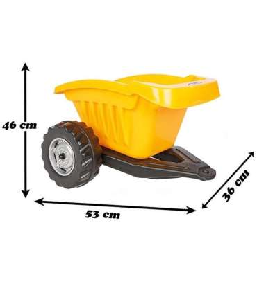 WOOPIE Przyczepka ACTIVE TRAILER Żółta 35 kg