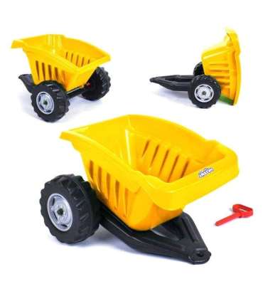 WOOPIE Przyczepka ACTIVE TRAILER Żółta 35 kg