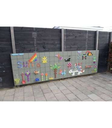 MASTERKIDZ Zestaw Kołeczki w kształcie figur geometrycznych 64szt do tablic STEM