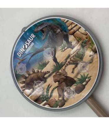 WOOPIE Zestaw Małego Łucznika Dinozaury Łuk Strzały Tarcza 32 el.