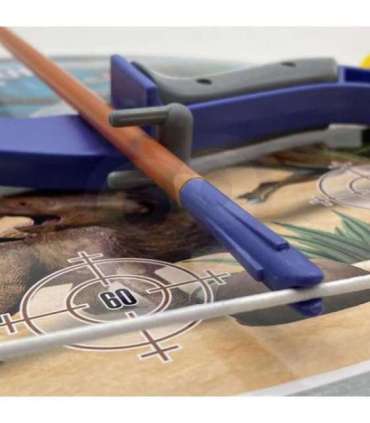 WOOPIE Zestaw Małego Łucznika Dinozaury Łuk Strzały Tarcza 32 el.