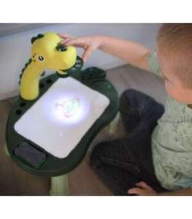 WOOPIE Tablica do Rysowania Projektor Dinozaur 24 Wzory + 2 Gry