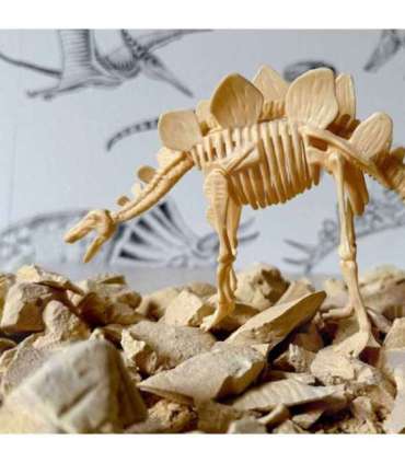 WOOPIE Zabawka Kreatywna Dinozaur Szkielet Wykopalisko Archeologiczne