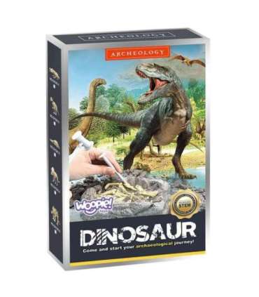WOOPIE Zabawka Kreatywna Dinozaur Szkielet Wykopalisko Archeologiczne