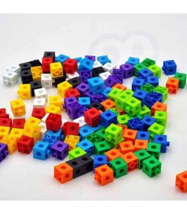 WOOPIE Klocki Konstrukcyjne 3D Sześciany 150 el.