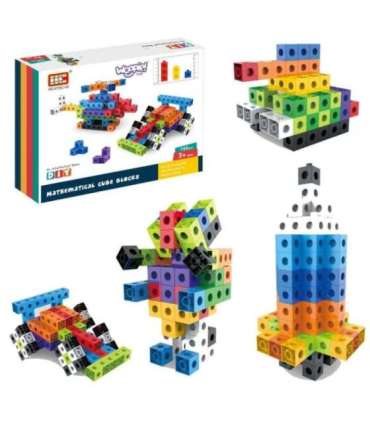 WOOPIE Klocki Konstrukcyjne 3D Sześciany 150 el.