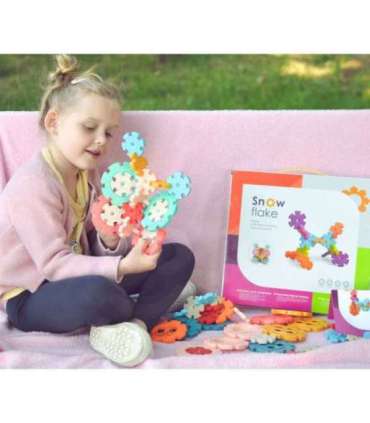 WOOPIE Klocki Konstrukcyjne Wafle Jeżyki 120 el.