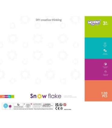 WOOPIE Klocki Konstrukcyjne Wafle Jeżyki 120 el.