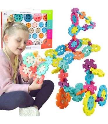 WOOPIE Klocki Konstrukcyjne Wafle Jeżyki 120 el.