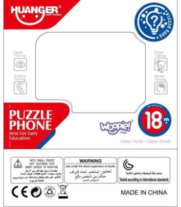 WOOPIE BABY Telefonik Interaktywny Komórka z Dźwiękami