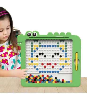 WOOPIE Tablica Magnetyczna dla Dzieci Montessori MagPad Dinozaur