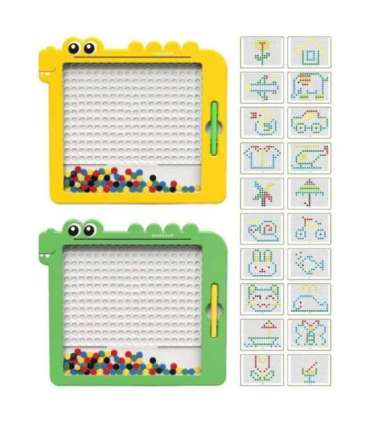 WOOPIE Tablica Magnetyczna dla Dzieci Montessori MagPad Dinozaur