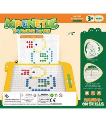 WOOPIE Tablica Magnetyczna dla Dzieci Montessori MagPad Dinozaur
