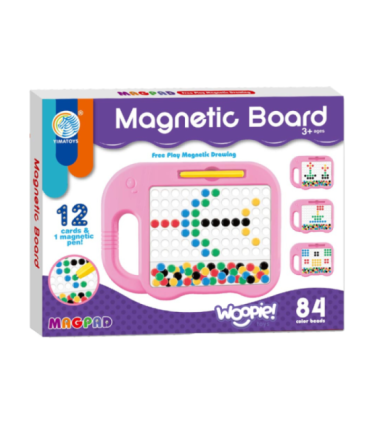 WOOPIE Tablica Magnetyczna dla Dzieci Montessori MagPad Słonik