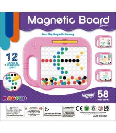 WOOPIE Tablica Magnetyczna dla Dzieci Montessori MagPad Słonik
