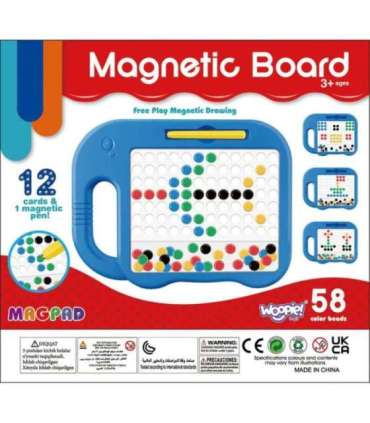 WOOPIE Tablica Magnetyczna dla Dzieci Montessori MagPad Słonik