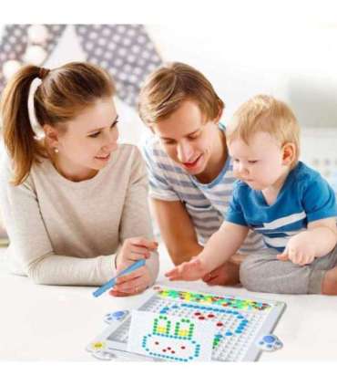 WOOPIE Tablica Magnetyczna dla Dzieci Montessori MagPad Królik